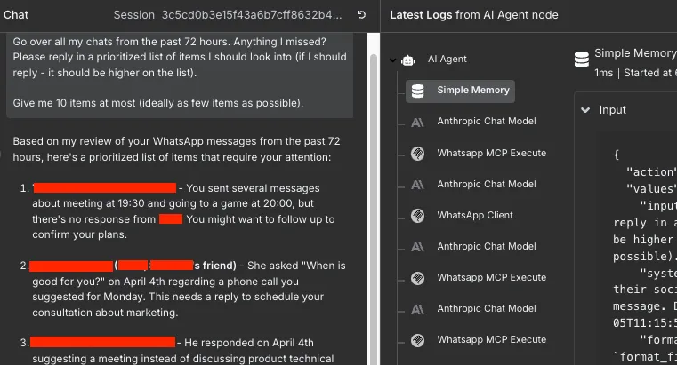 I now use AI Agents to text you back